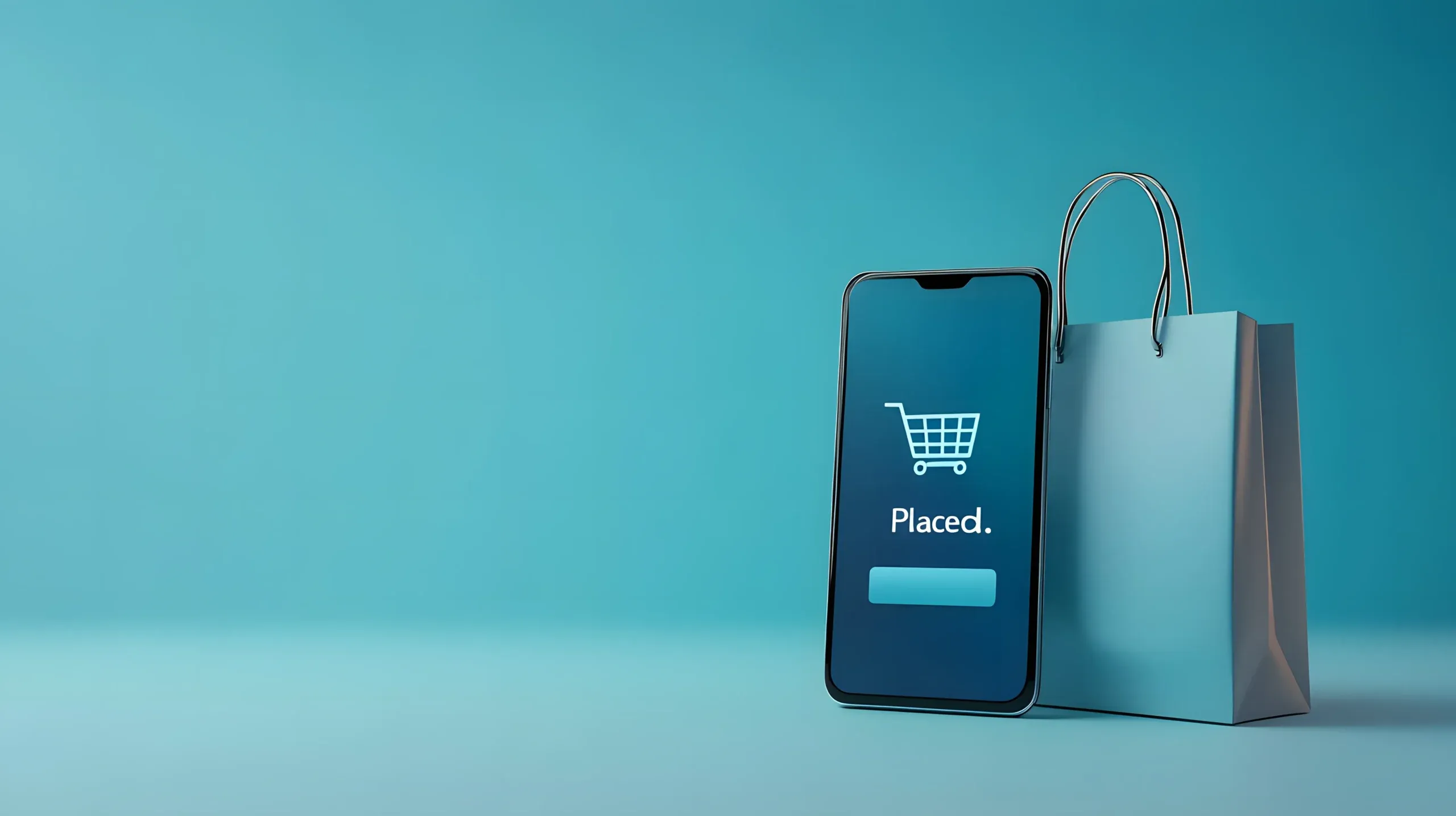Achat sur une boutique en ligne depuis un smartphone