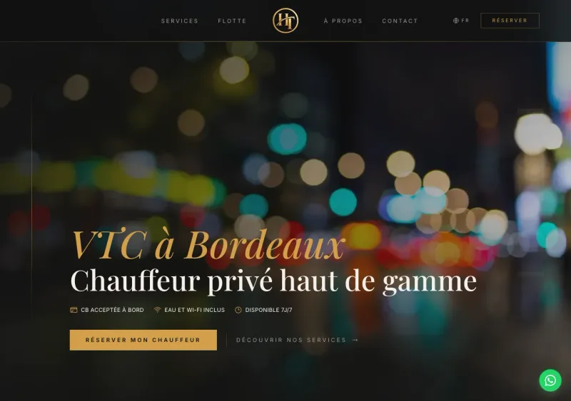 site internet vtc