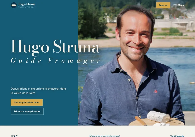 site internet guide fromager