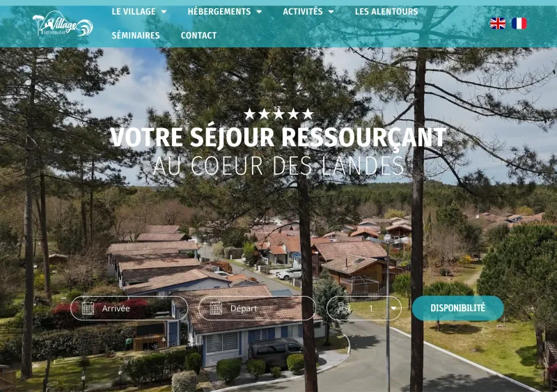 site internet village vacances