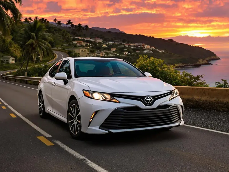 Toyota Camry du chauffeur privé Reveva VTC