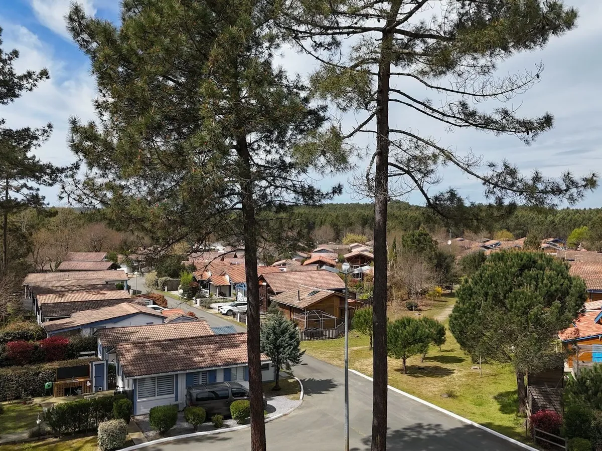 Vue du village vacances Les Pins d’Or